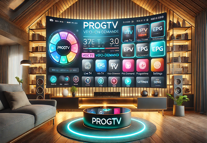 Exploring ProgTV: A User-Friendly Interface Walkthrough