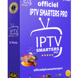 iptv smarters pro 6 mois abonnement